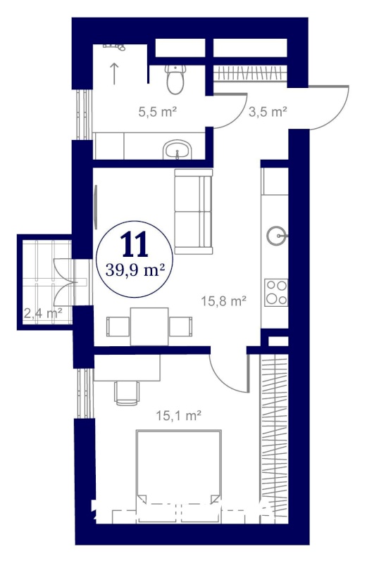 Tartu linn, Tartu linn, Ülejõe, VON WAHLI RESIDENTS,  Staadioni 81 // 83-11