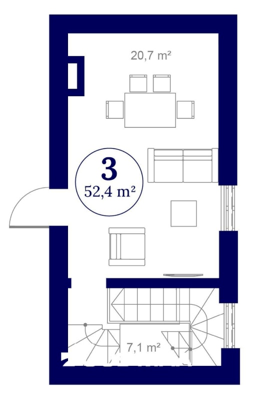 Tartu linn, Tartu linn, Ülejõe, VON WAHLI RESIDENTS,  Staadioni 81 // 83-3