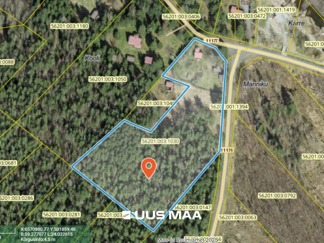Lääne-Harju vald, Kurkse küla, Männiku