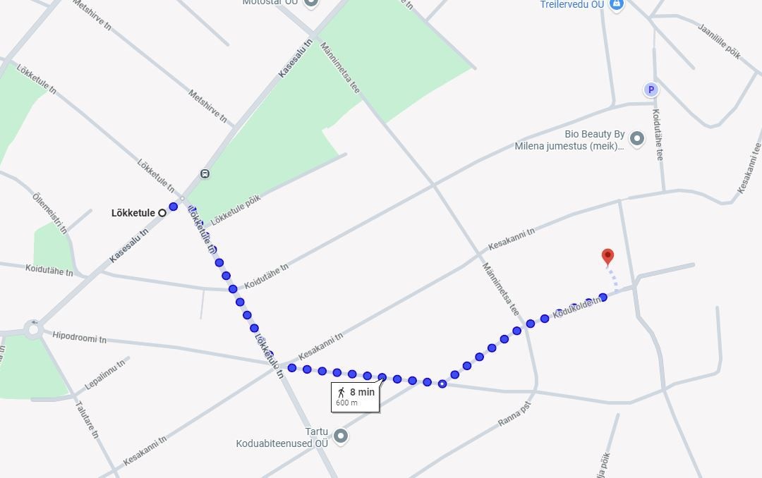 Tartu linn, Tartu linn, Ihaste, Kodukolde 50