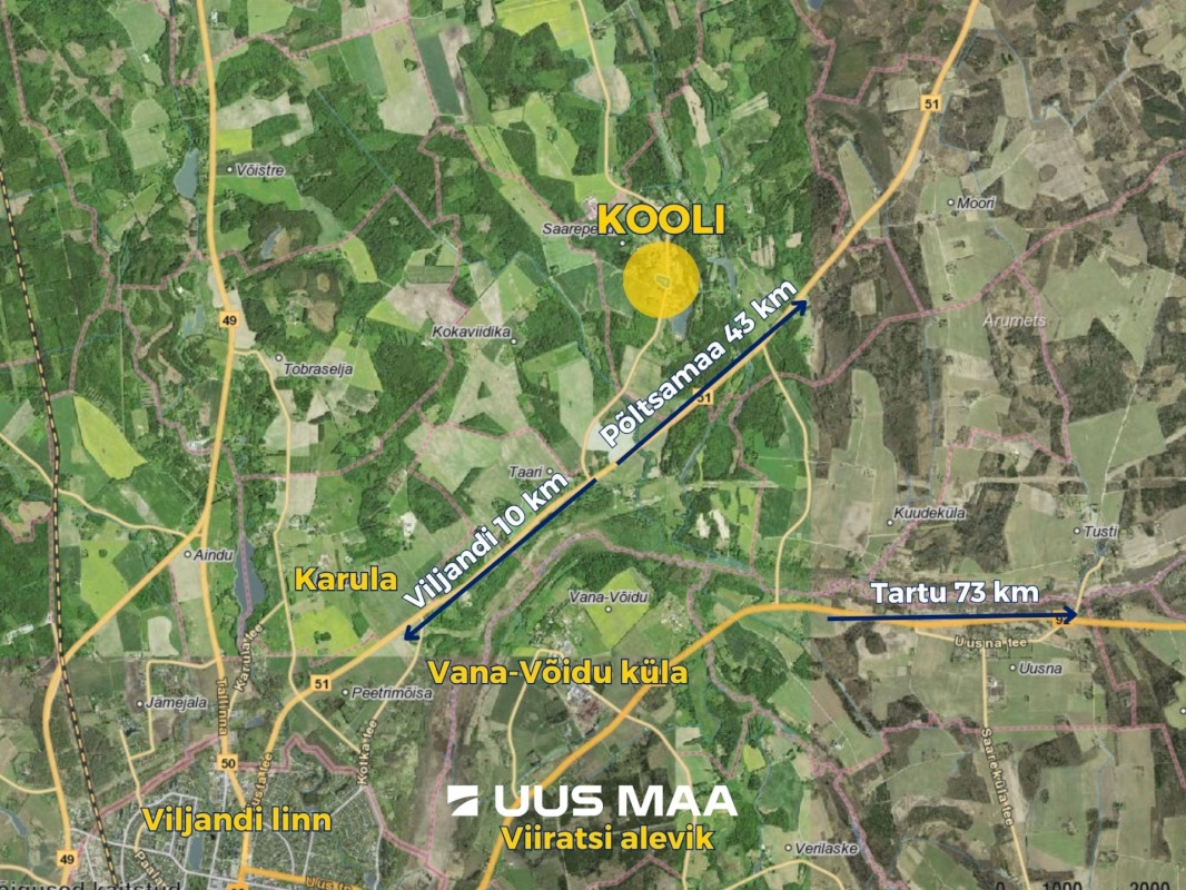 Viljandi vald, Saarepeedi küla, Kooli