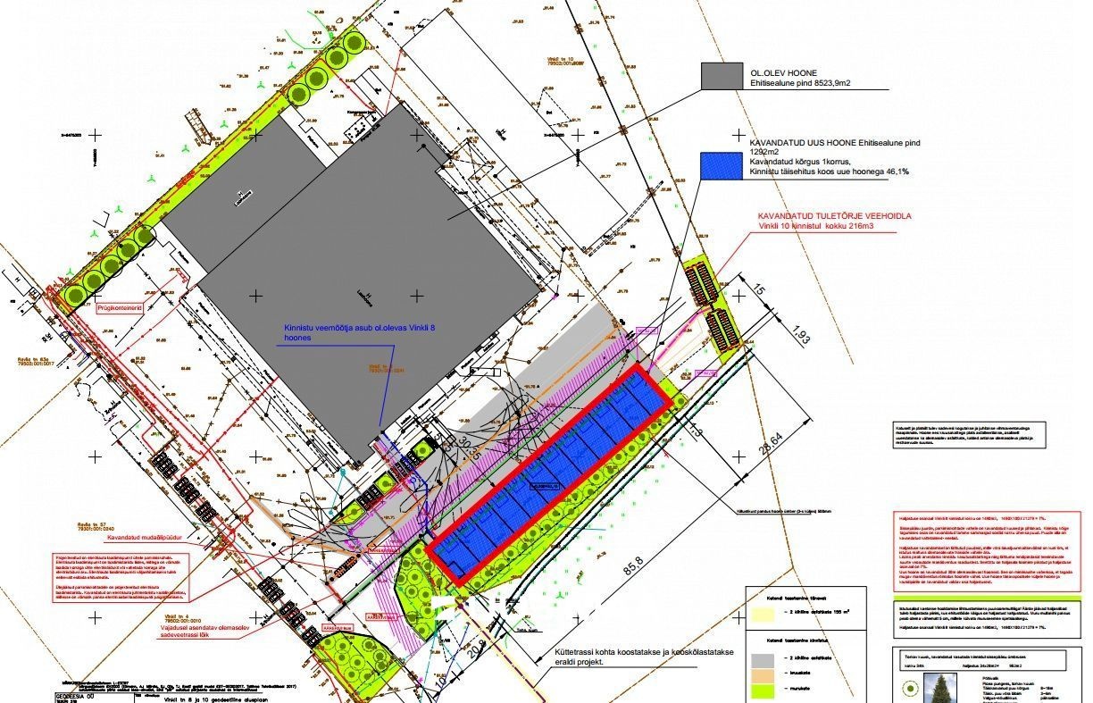 Tartu linn, Tartu linn, Veeriku, Veeriku tööstusrajoon, Vinkli 8