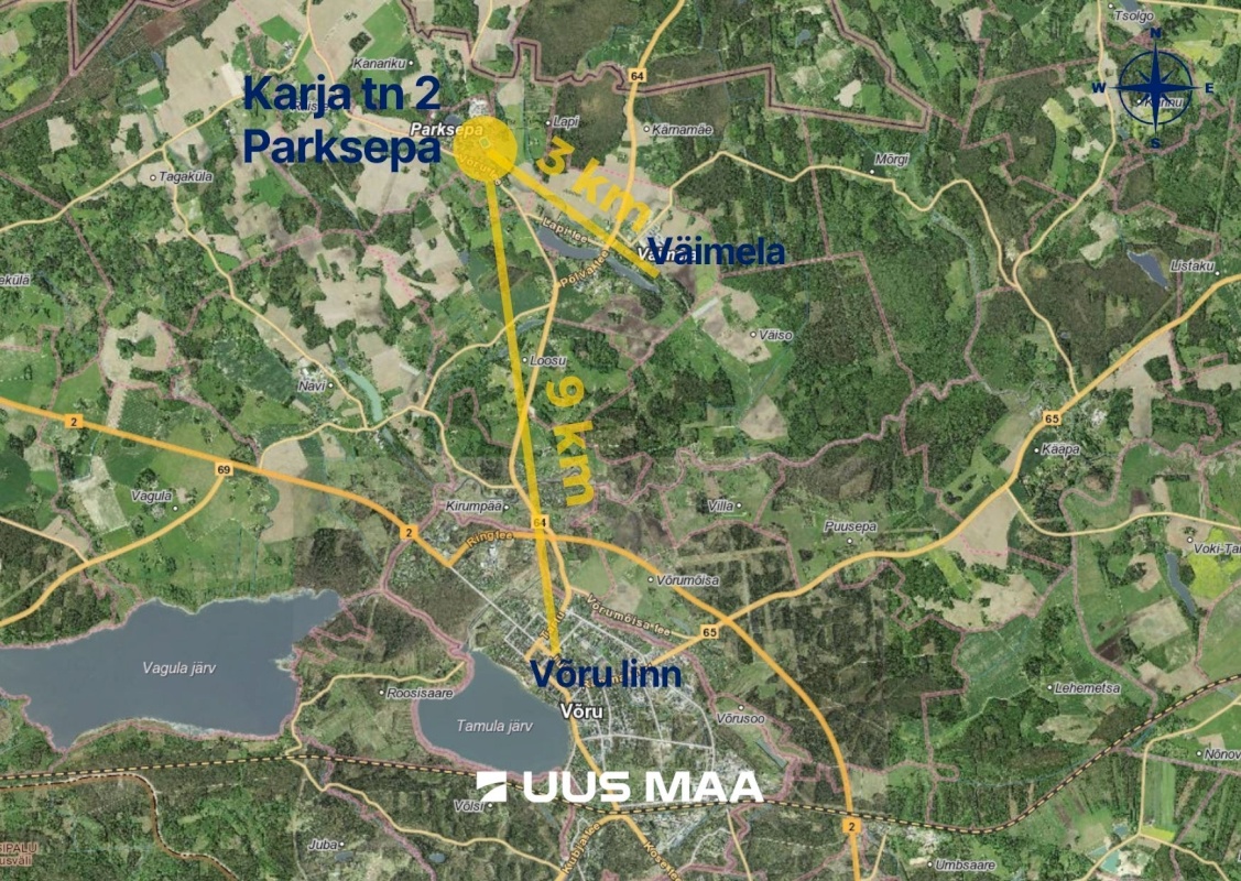 Võru vald, Parksepa alevik, Karja tn 2