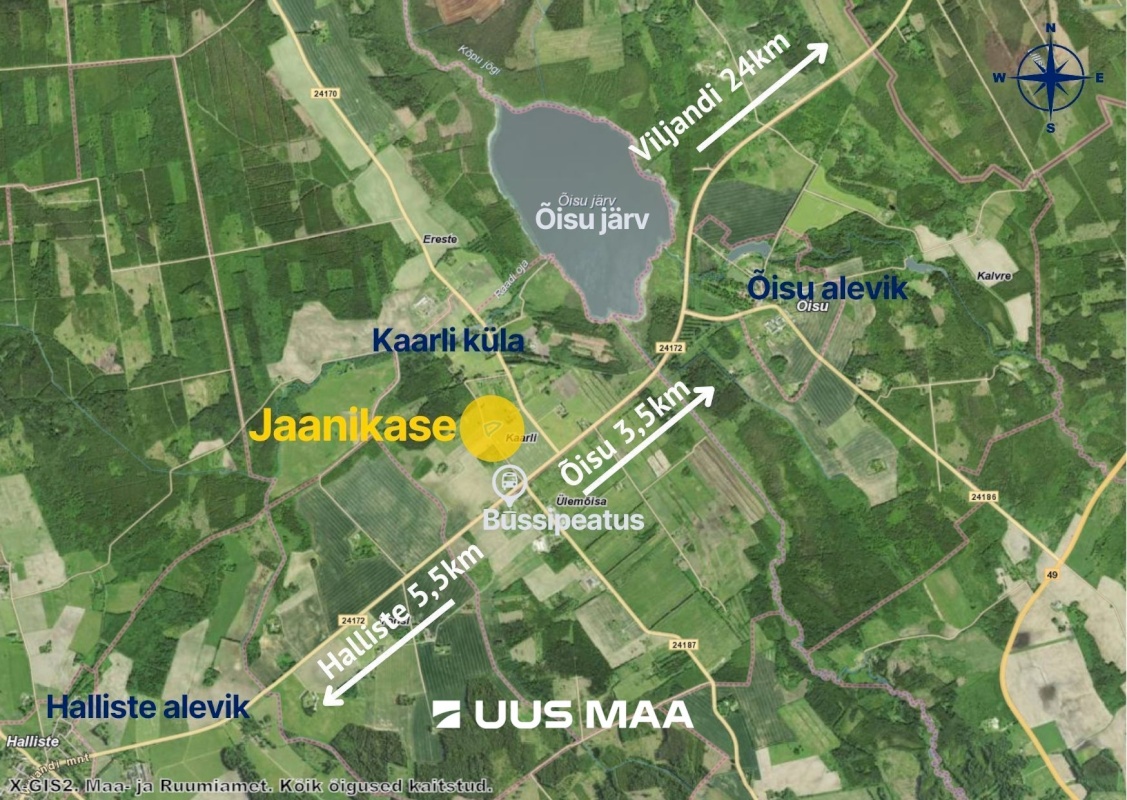 Mulgi vald, Kaarli küla, Jaanikase