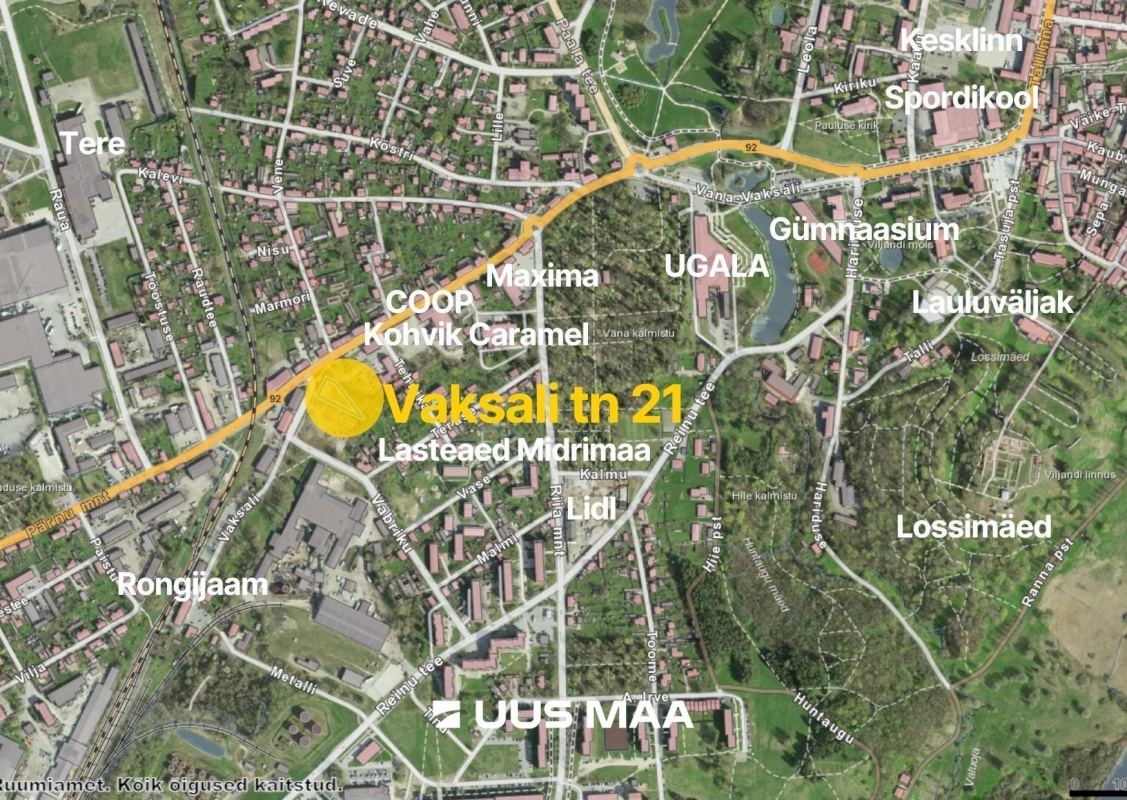 Viljandi linn, Kantreküla, Vaksali tn 21