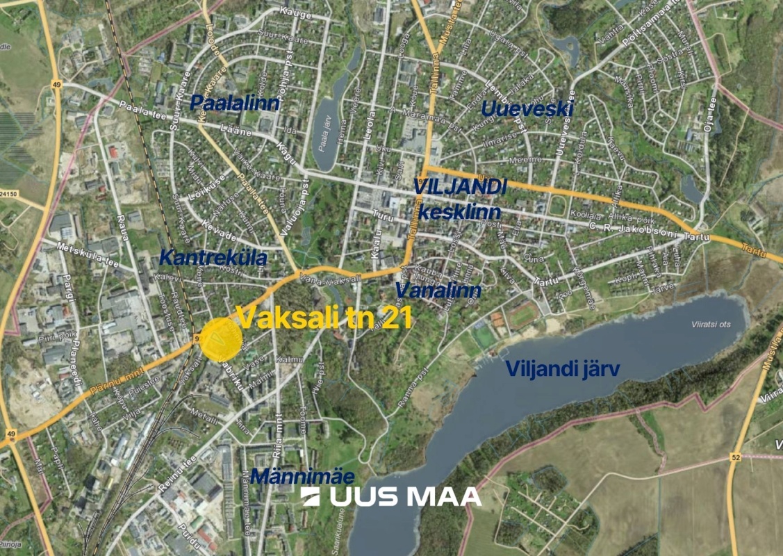 Viljandi linn, Kantreküla, Vaksali tn 21