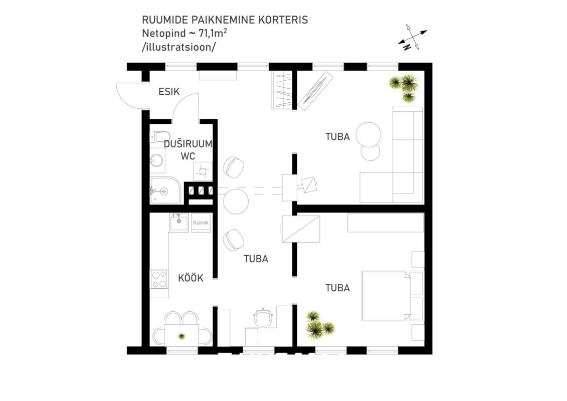 Viljandi linn, Kantreküla, Vaksali tn 21