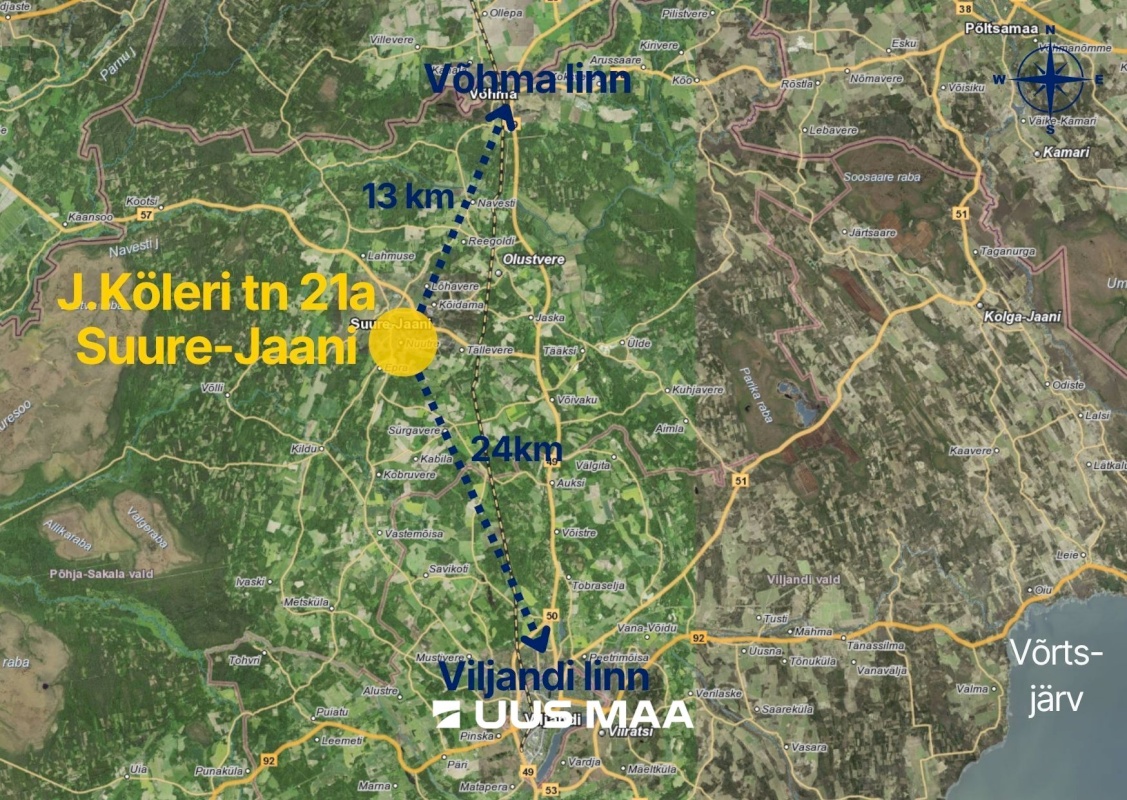 Põhja-Sakala vald, Suure-Jaani linn, J. Köleri tn 21a