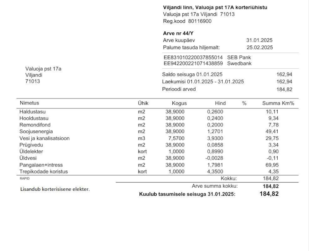 Viljandi linn, Paalalinn, Valuoja puiestee 17a