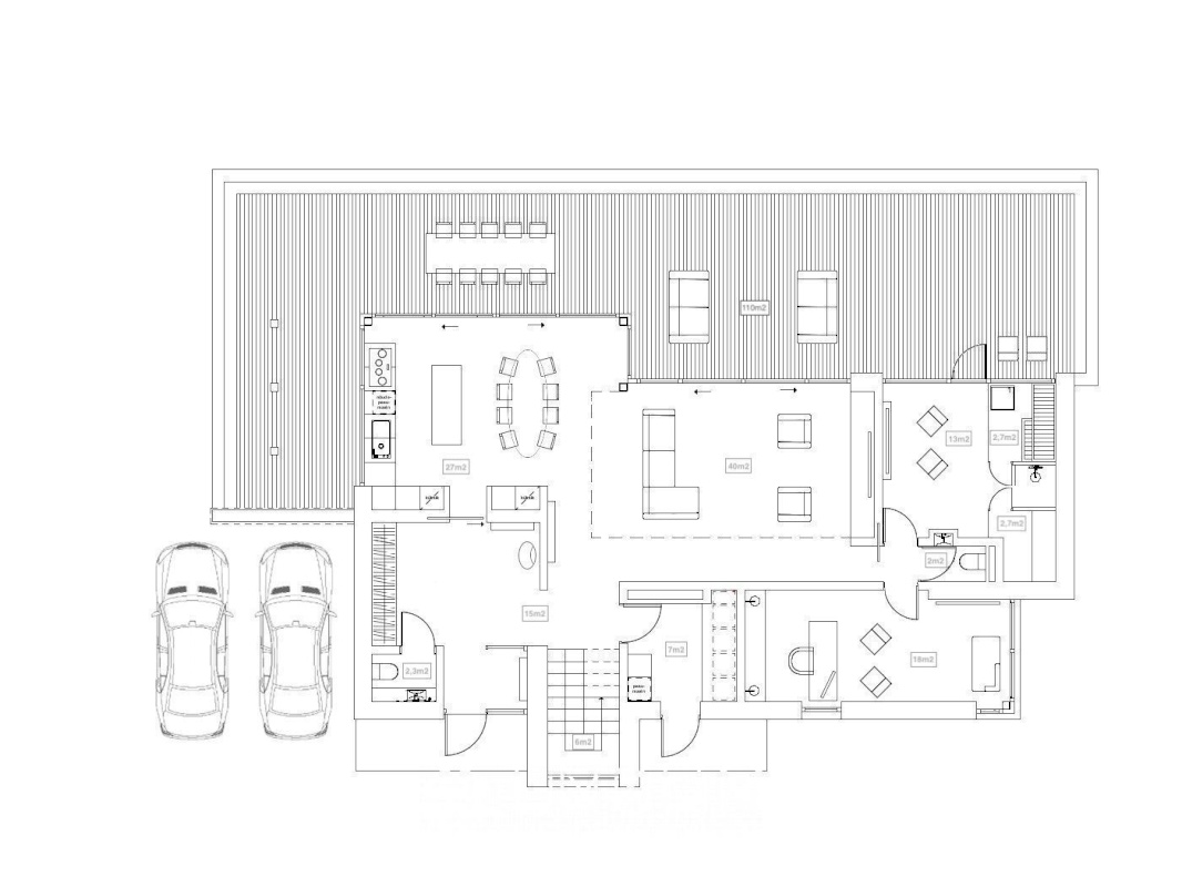 Tallinn, Pirita linnaosa, Merivälja, Kesktee