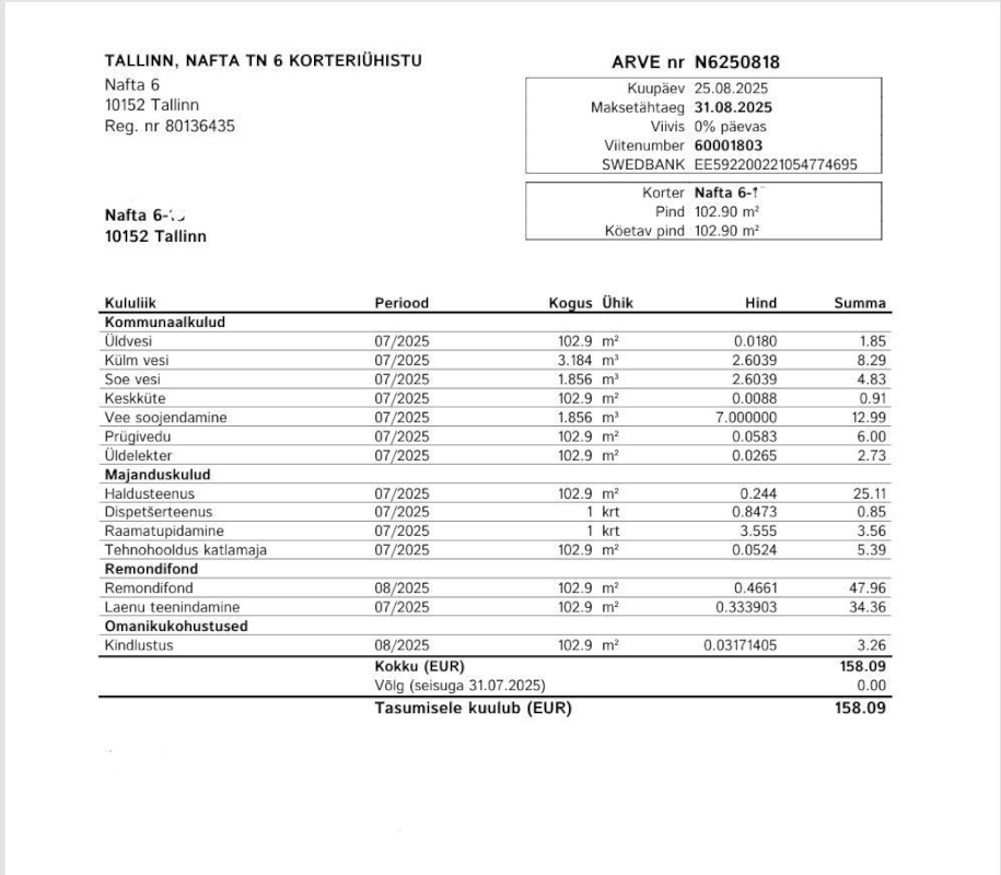 Tallinn, Kesklinna linnaosa, Sadama, Nafta 6