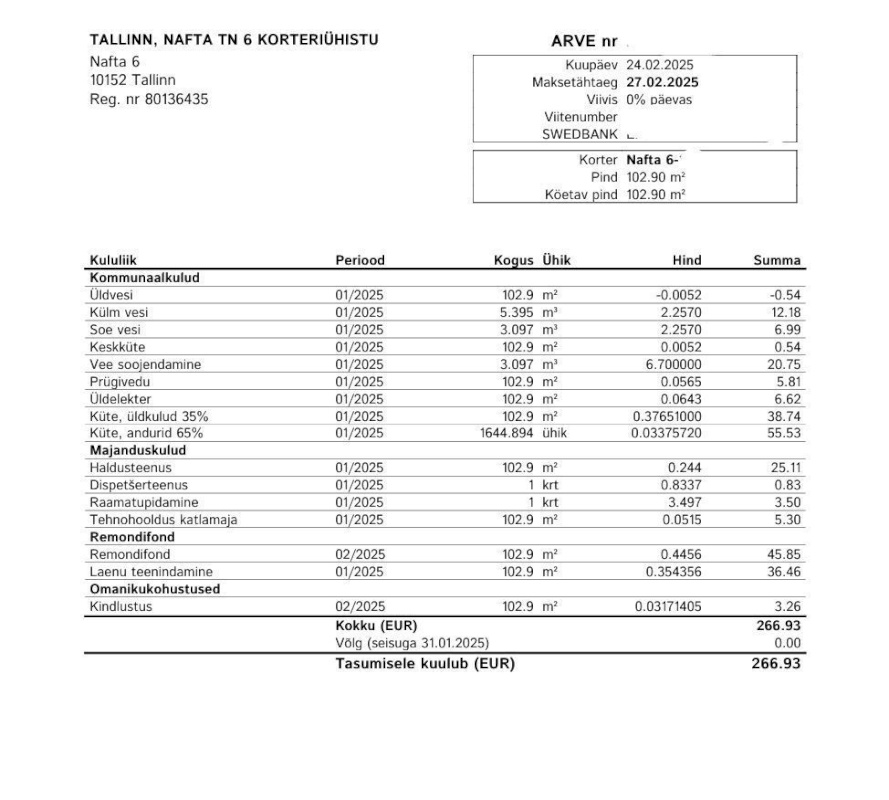 Tallinn, Kesklinna linnaosa, Sadama, Nafta 6