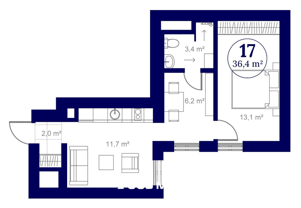 Tartu linn, Tartu linn, Ülejõe, VON WAHLI RESIDENTS,  Staadioni 81 // 83-17