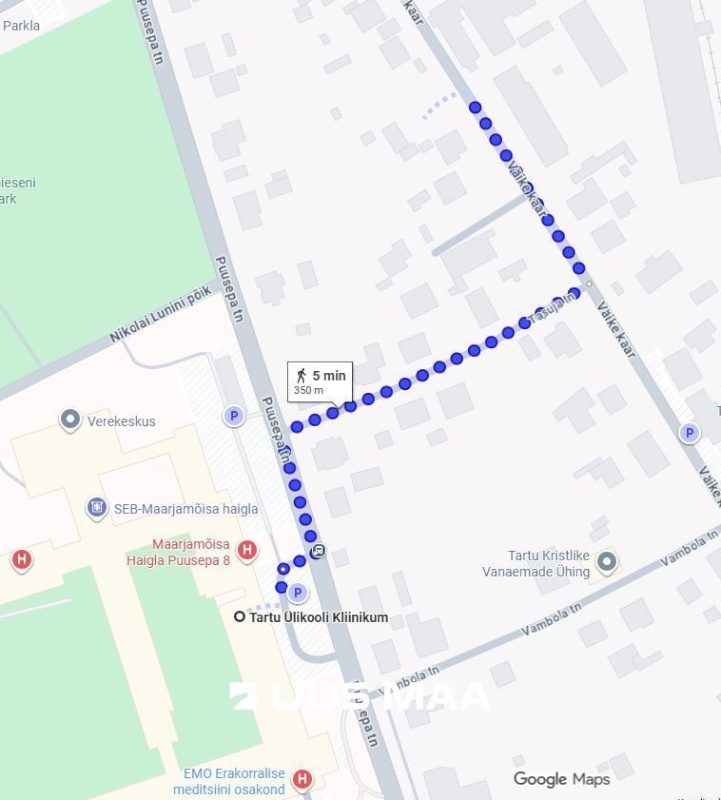 Tartu linn, Tartu linn, Maarjamõisa, Väike Kaar 70