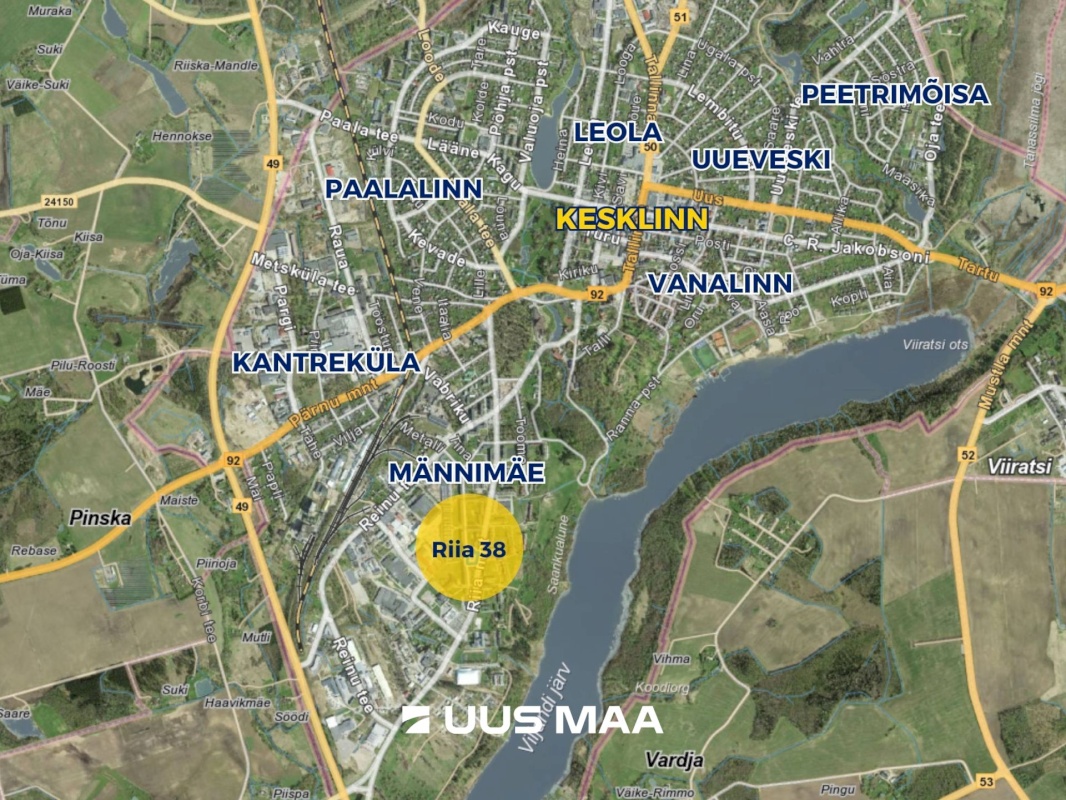 Viljandi linn, Männimäe, Riia mnt 38
