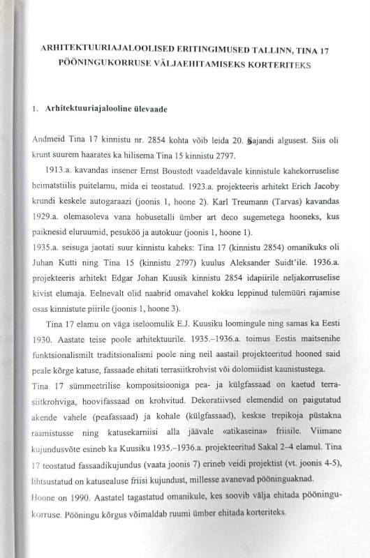 Tallinn, Kesklinna linnaosa, Kadriorg, Tina 17