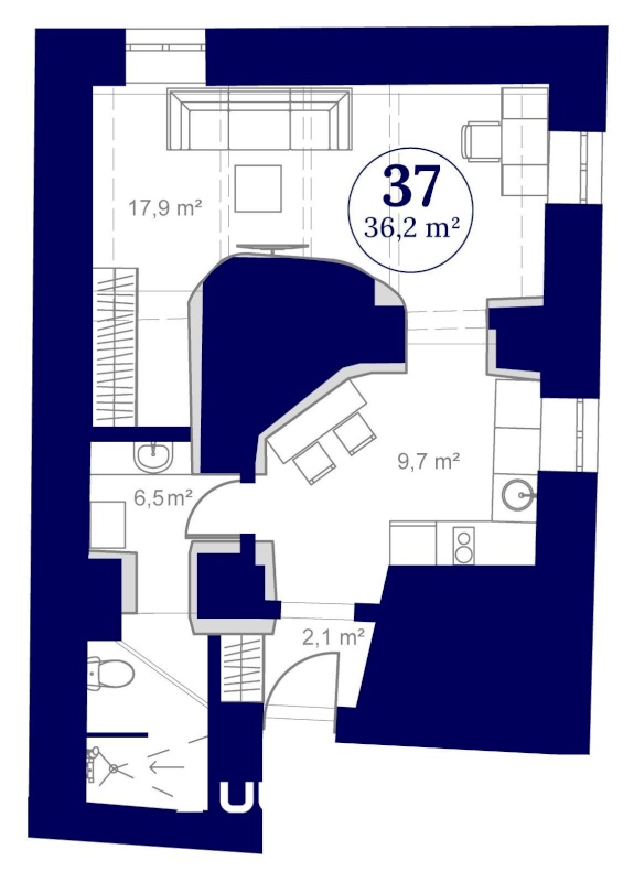 Tartu linn, Tartu linn, Ülejõe, VON WAHLI RESIDENTS,  Staadioni 81 // 83-37