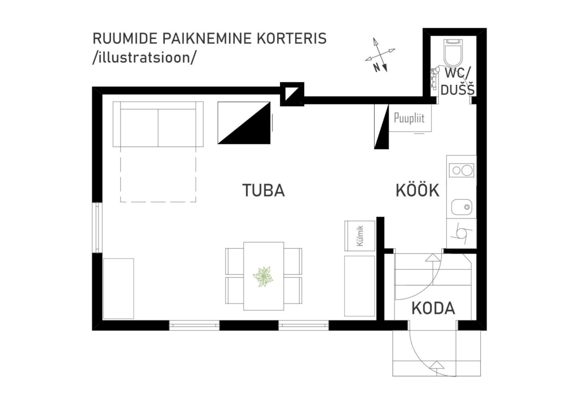 Viljandi linn, Kesklinn, Uus tn 22