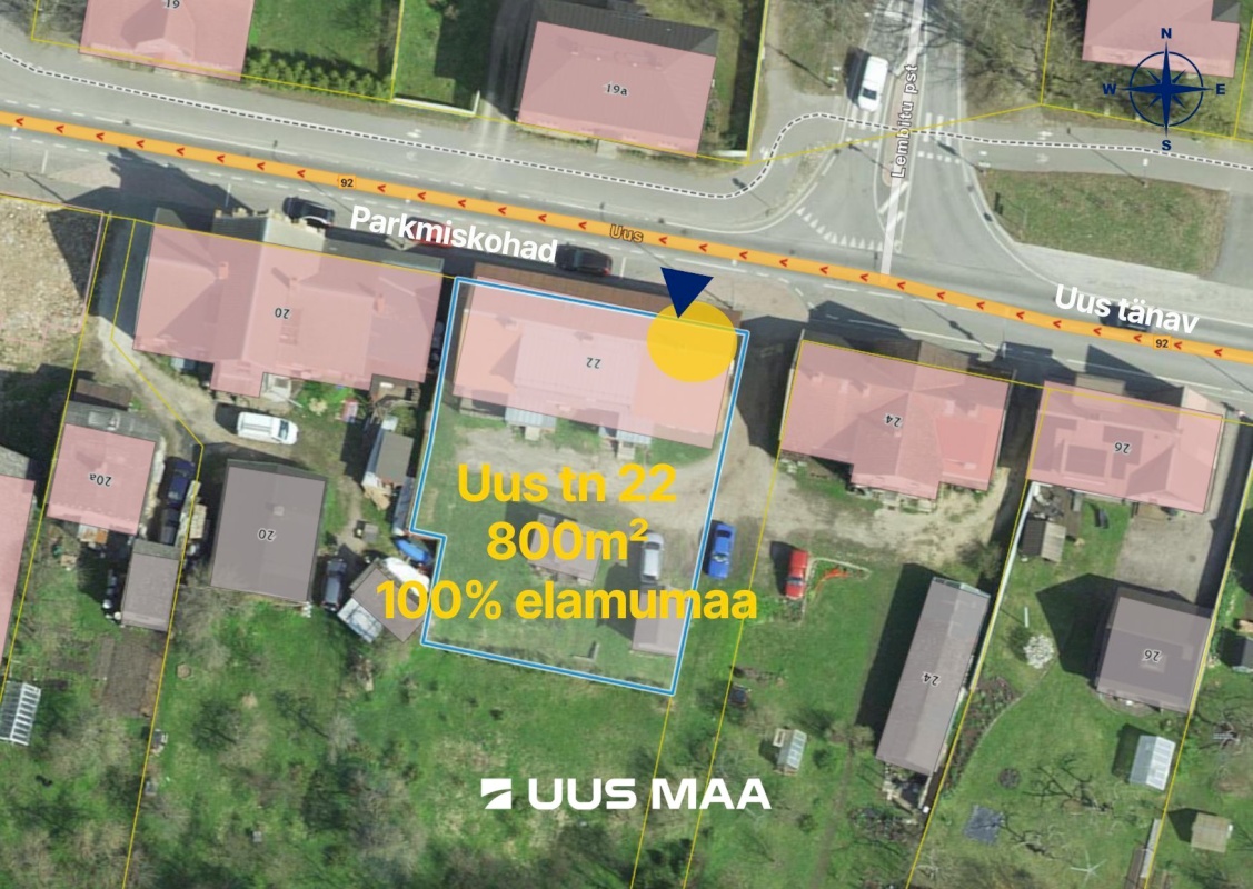 Viljandi linn, Kesklinn, Uus tn 22