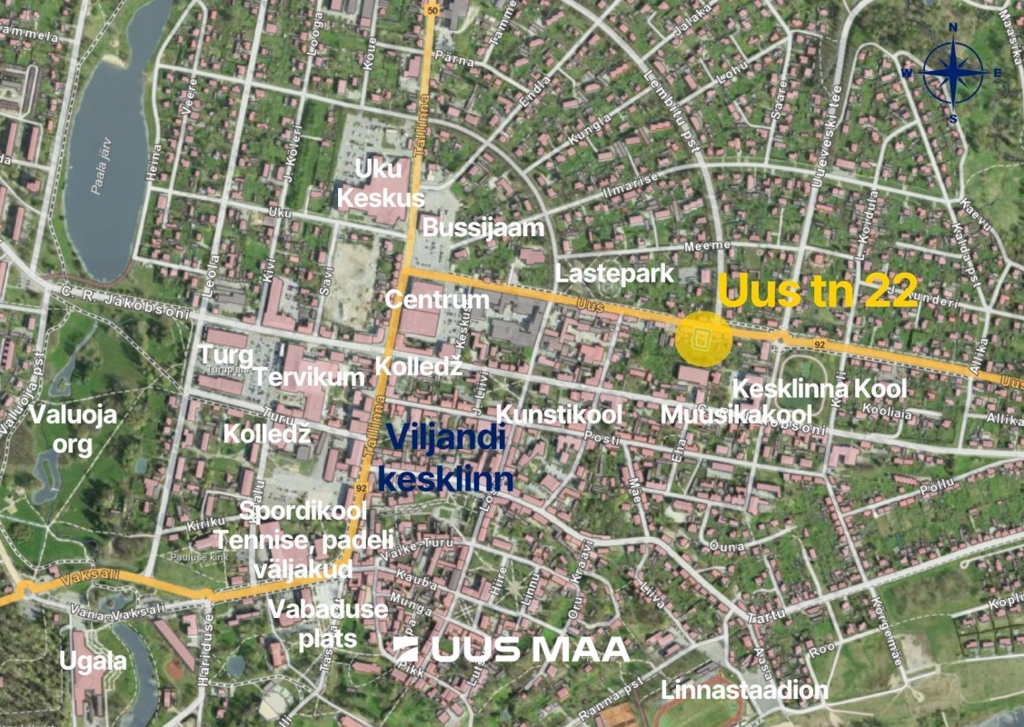 Viljandi linn, Kesklinn, Uus tn 22