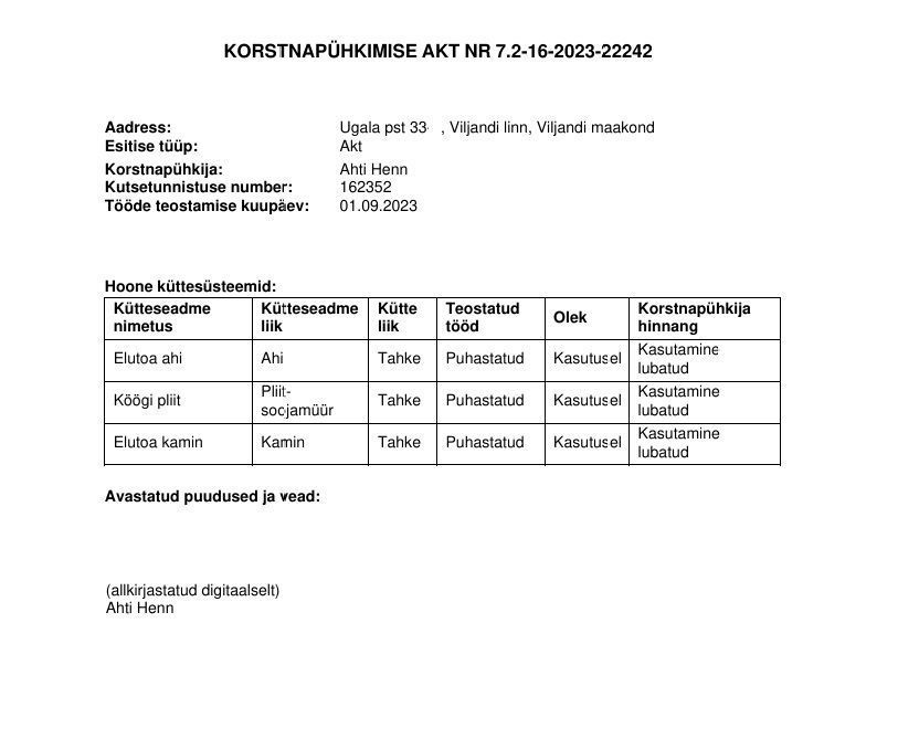 Viljandi linn, Uueveski, Ugala pst 33