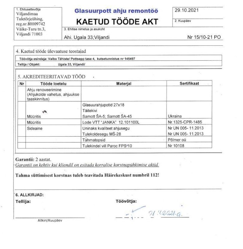 Viljandi linn, Uueveski, Ugala pst 33