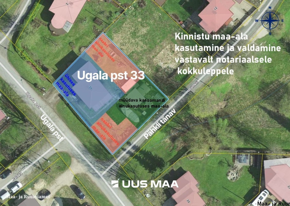 Viljandi linn, Uueveski, Ugala pst 33