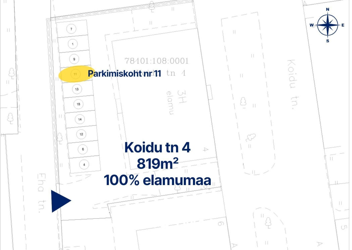 Tallinn, Kesklinna linnaosa, Kassisaba, Koidu tn 4