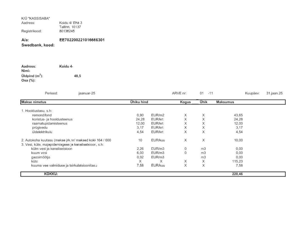 Tallinn, Kesklinna linnaosa, Kassisaba, Koidu tn 4