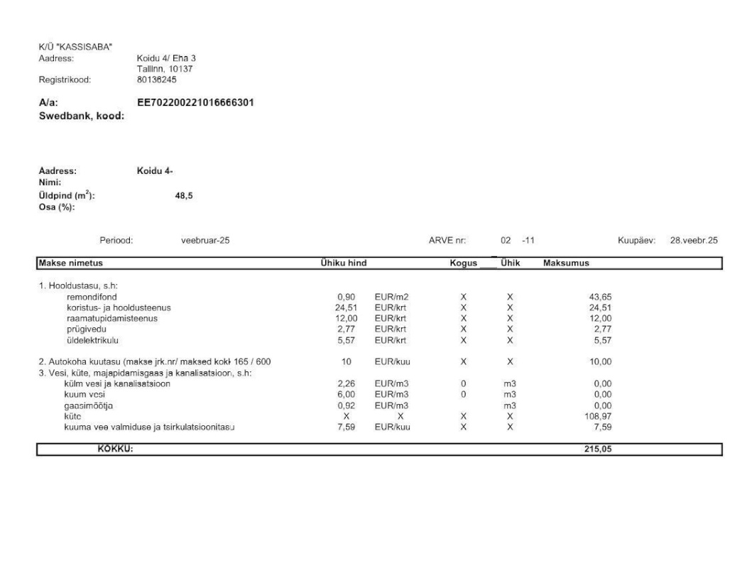 Tallinn, Kesklinna linnaosa, Kassisaba, Koidu tn 4