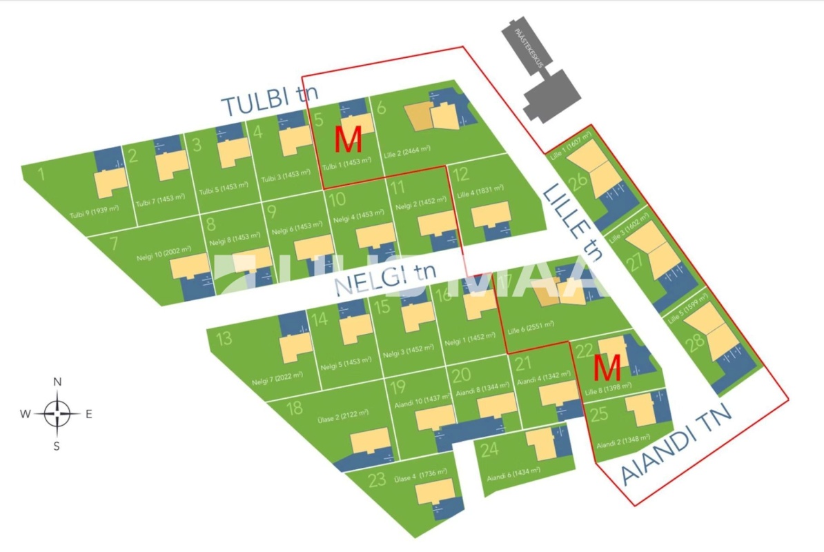 Anija vald, Kehra linn, Lille