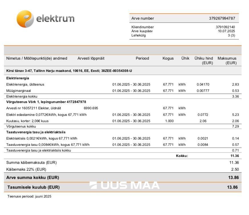 Tallinn, Kristiine linnaosa, Kirsi 3