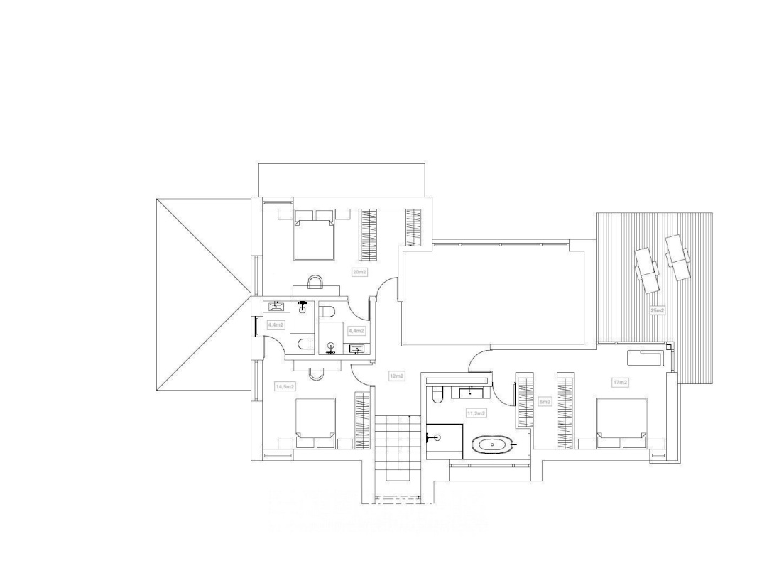 Tallinn, Pirita linnaosa, Merivälja, Kesktee