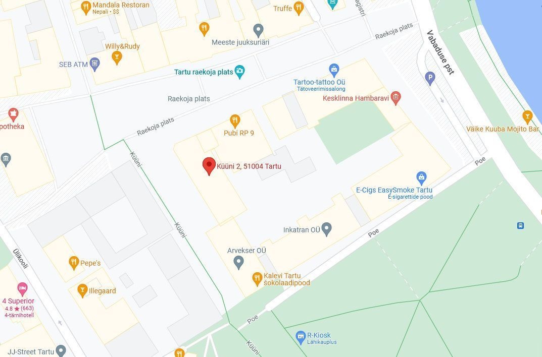 Tartu linn, Tartu linn, Kesklinn, Vanalinna, Küüni 2