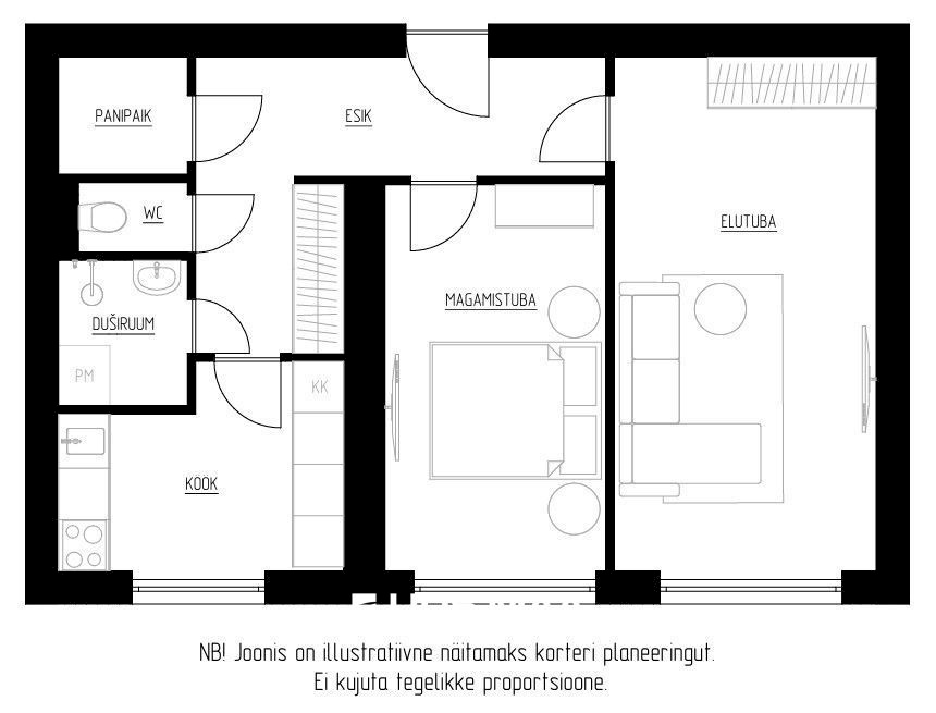 Tallinn, Kesklinna linnaosa, Pronksi 7