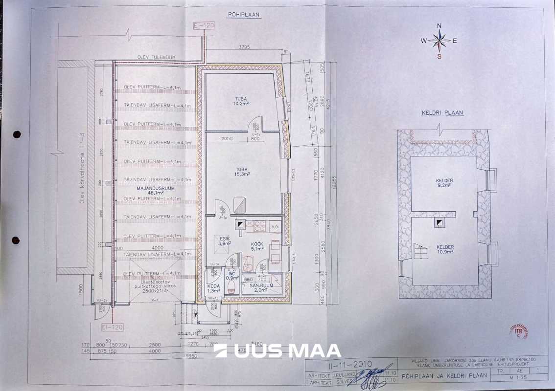 Viljandi linn, Kesklinn, C. R. Jakobsoni tn 33b