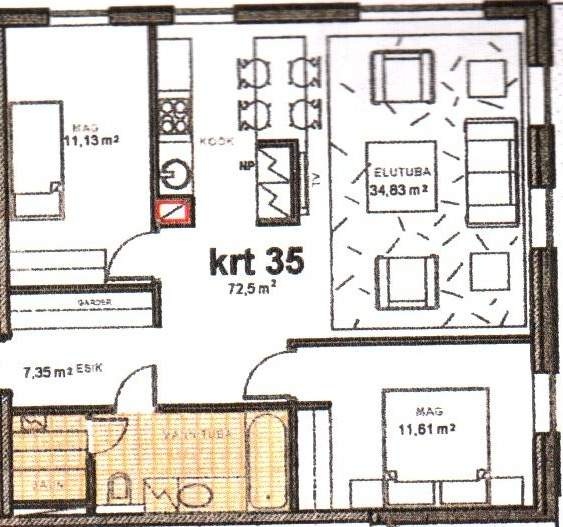 Tallinn, Kesklinna linnaosa, Liivaoja tn 1a