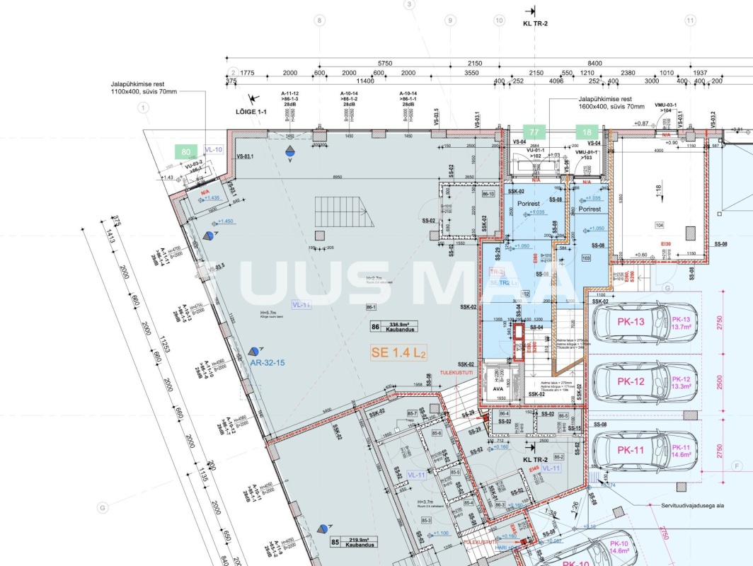 Tallinn, Põhja-Tallinna linnaosa, Kalamaja, Allveelaeva 2