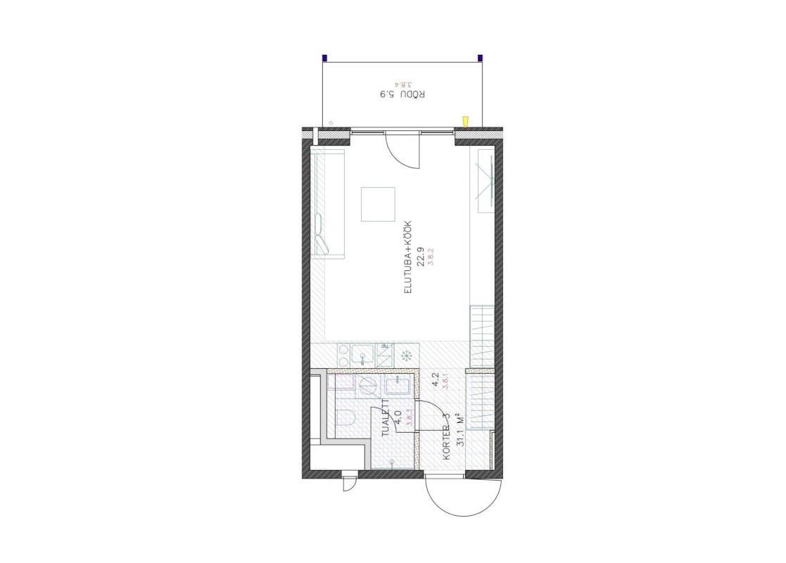 Tallinn, Kristiine linnaosa, Vihitaja 3