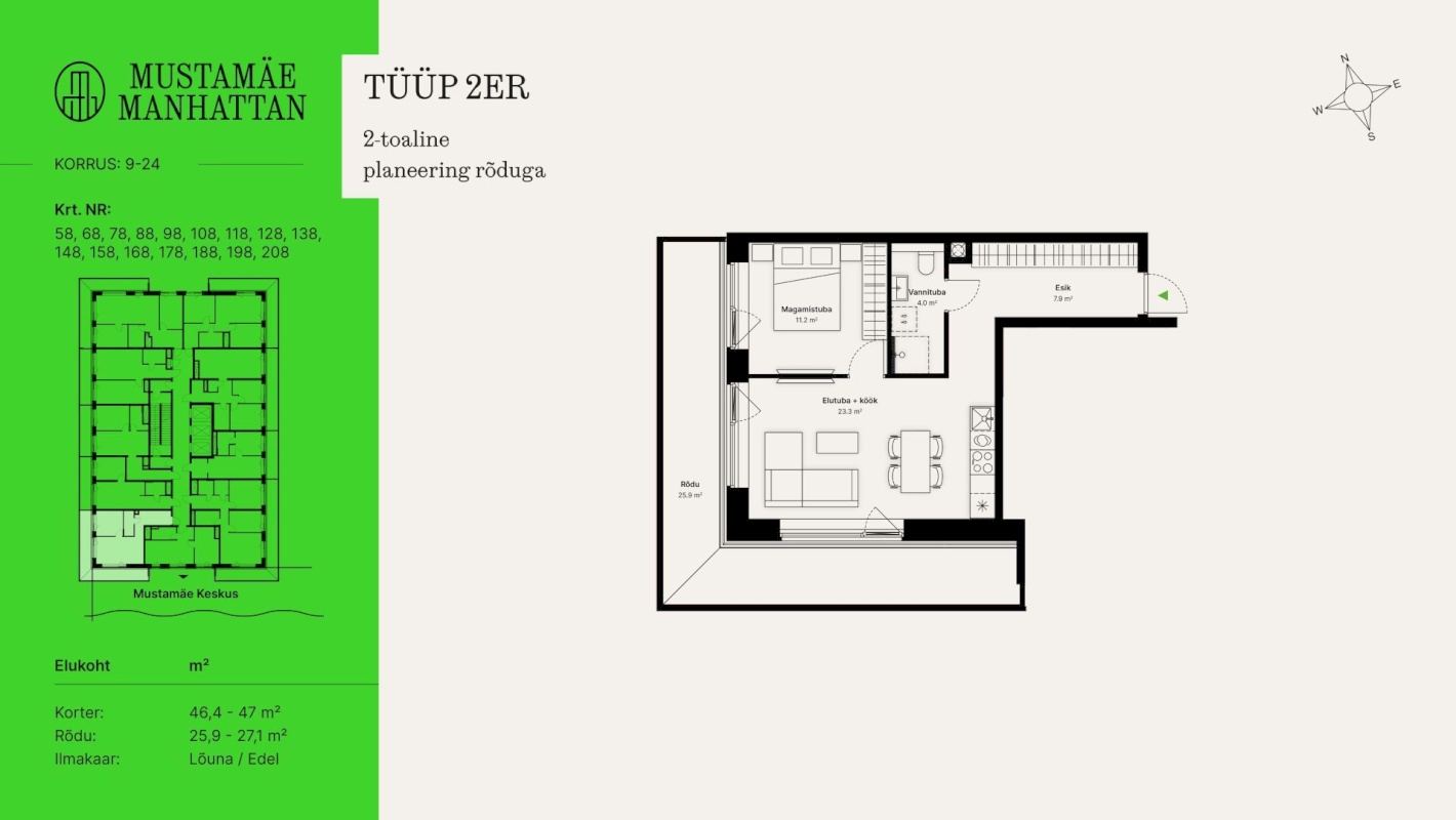 Tallinn, Mustamäe linnaosa, Sääse 4-68