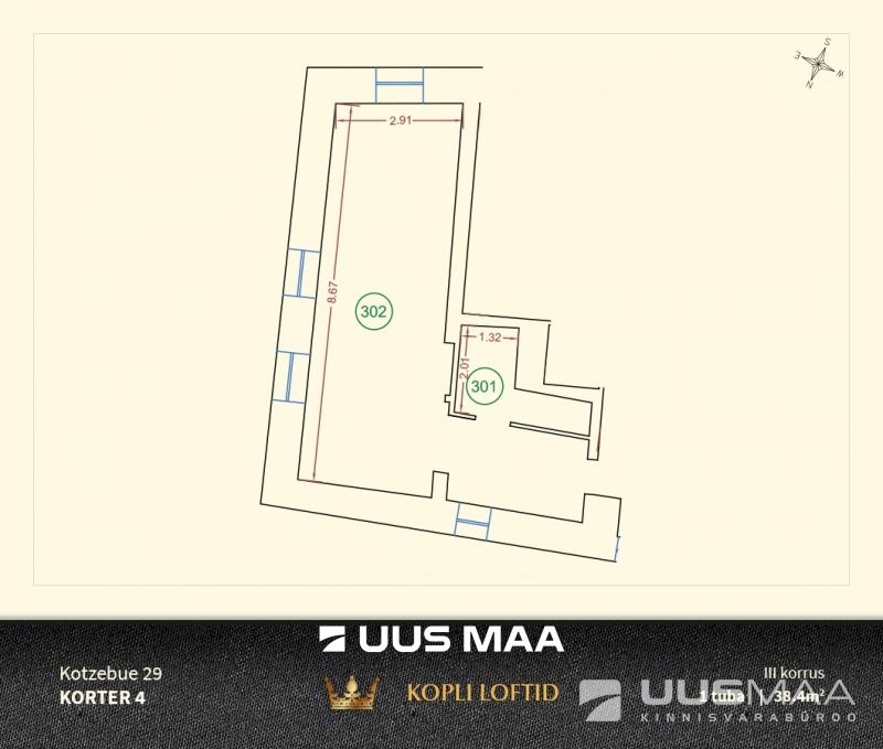 Tallinn, Põhja-Tallinna linnaosa, Kalamaja, Kotzebue 29