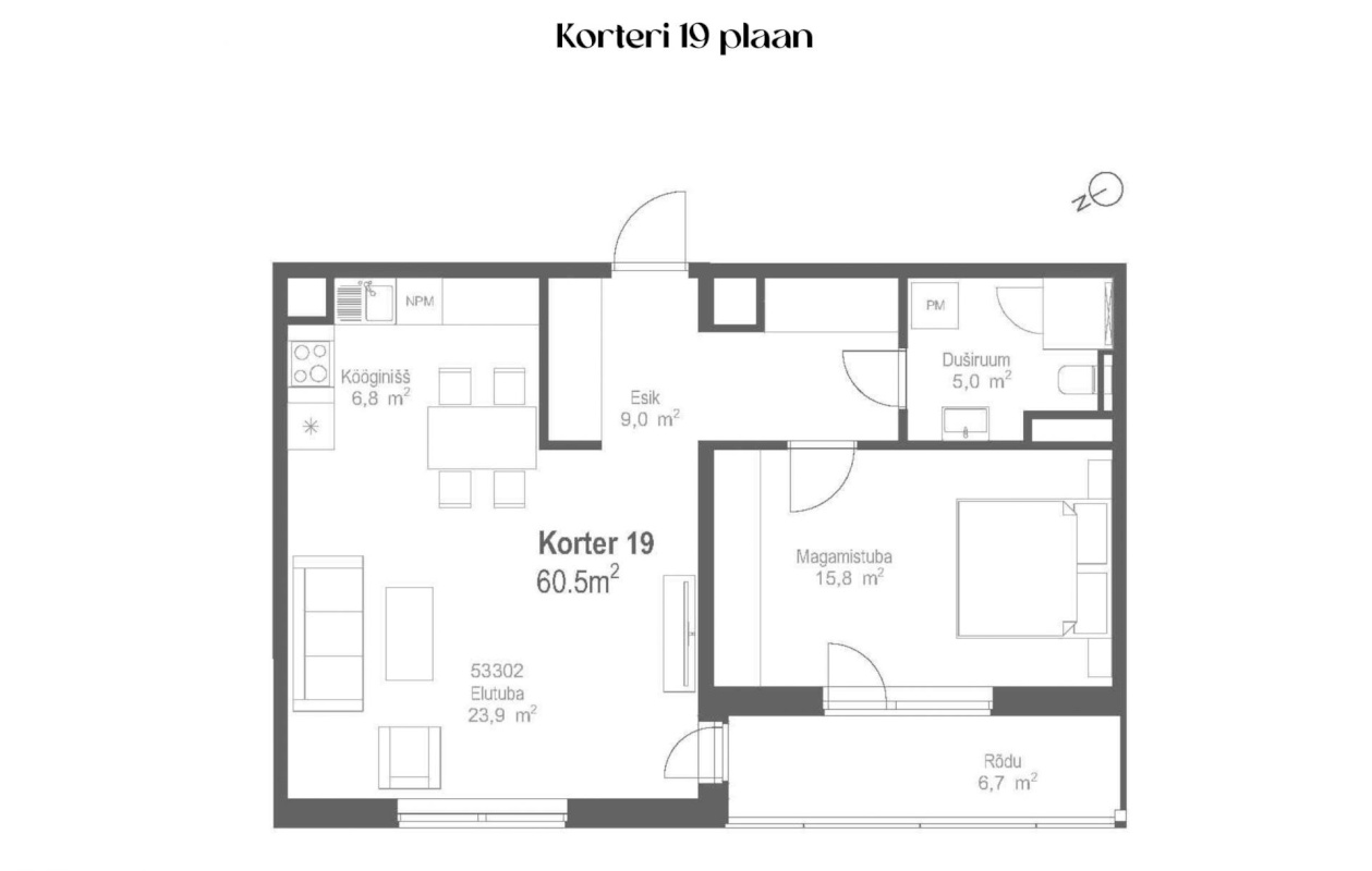 Tallinn, Kesklinna linnaosa, Kiisa tn 12-19