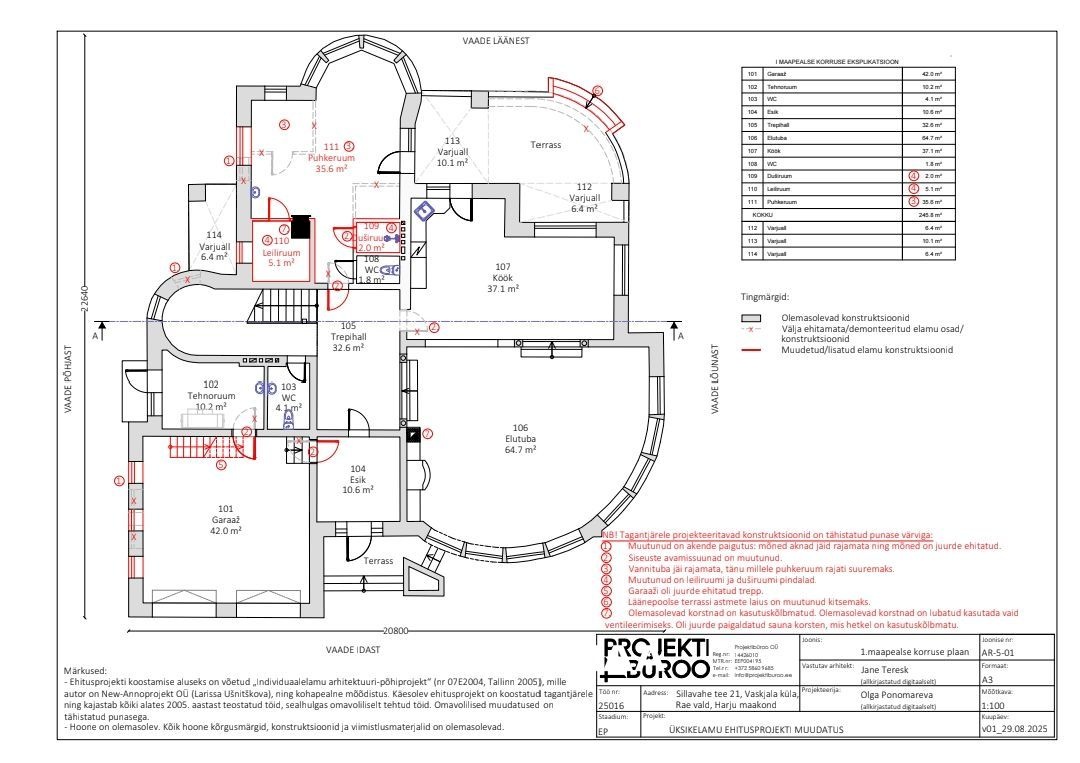 Rae vald, Vaskjala küla, Sillavahe tee 21