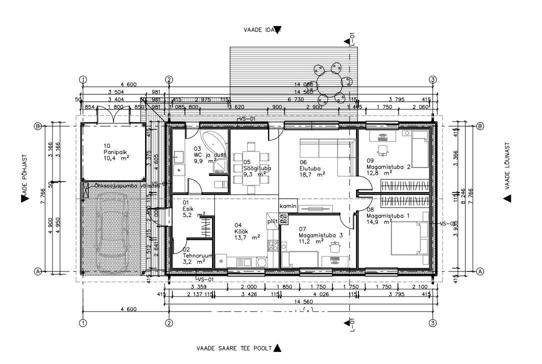 Kose vald, Tade küla, Saare tee 8
