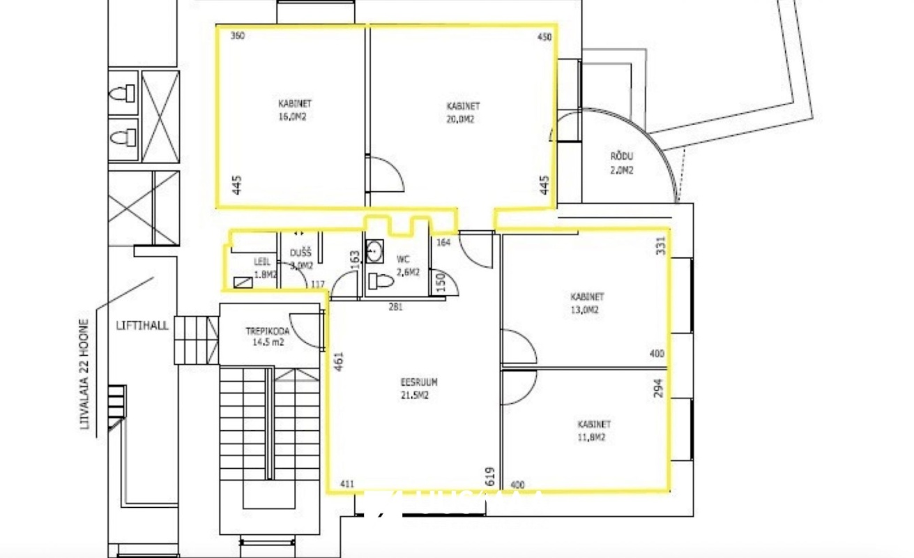 Tallinn, Kesklinna linnaosa, Liivalaia 20a