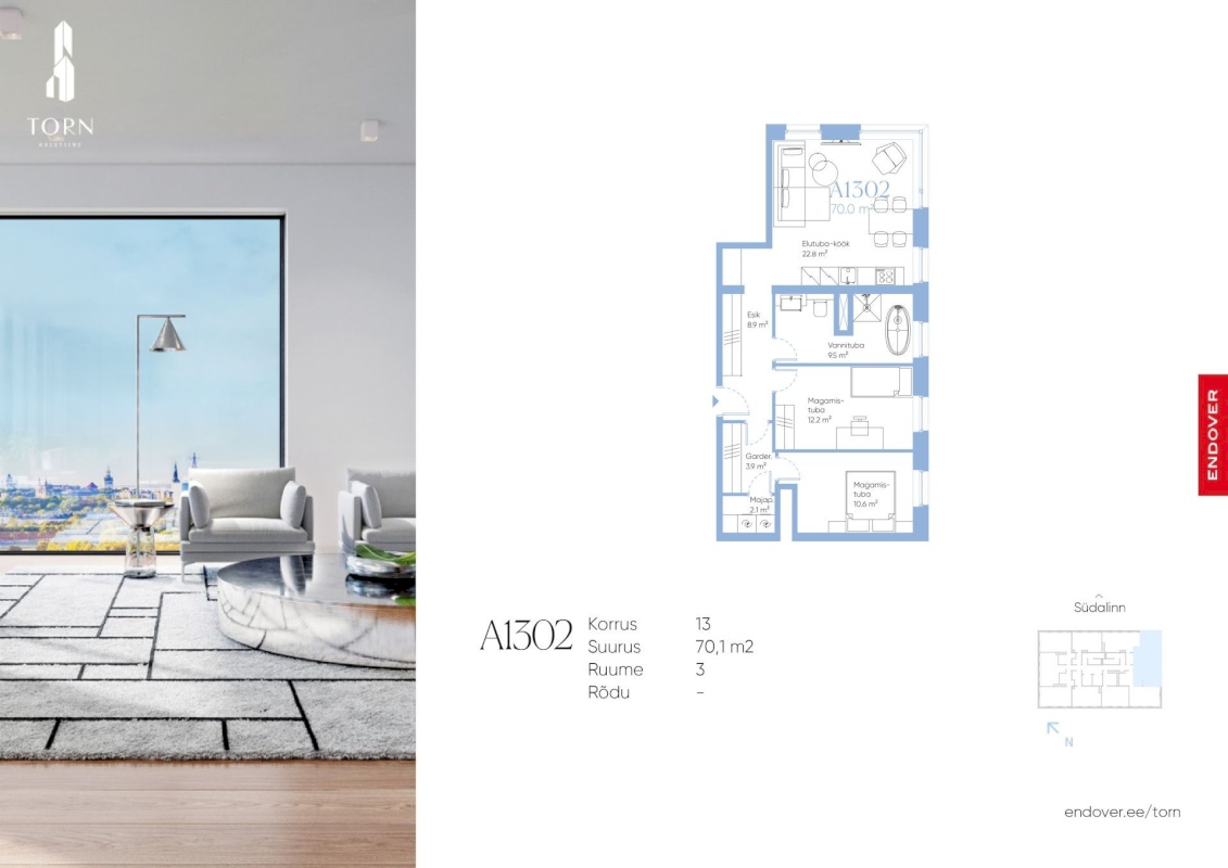 Tallinn, Kristiine linnaosa, Tondi, Seebi 1