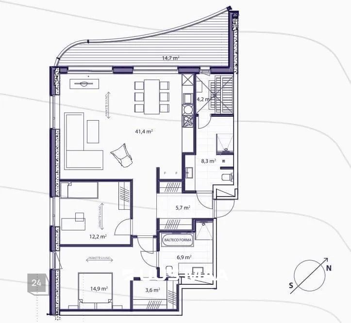 Tallinn, Pirita linnaosa, Pirita, Pirita tee 20a/2