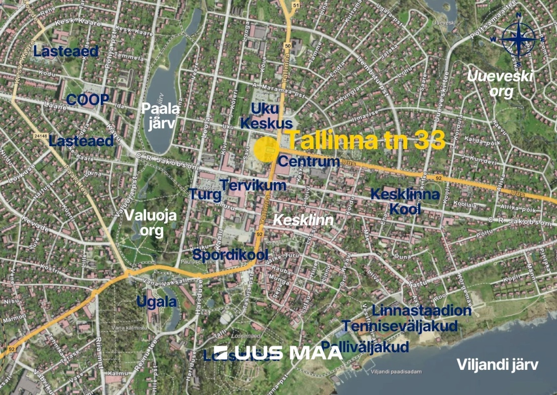 Viljandi linn, Kesklinn, Tallinna tn 33