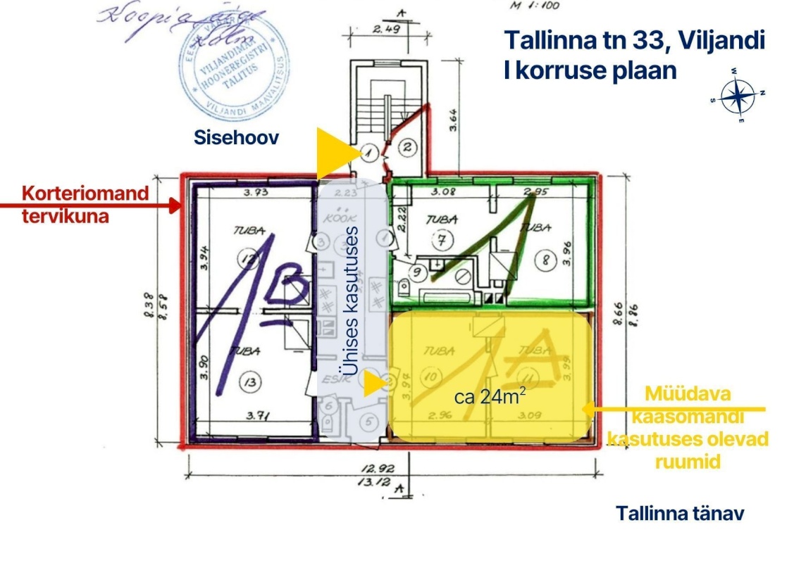Viljandi linn, Kesklinn, Tallinna tn 33