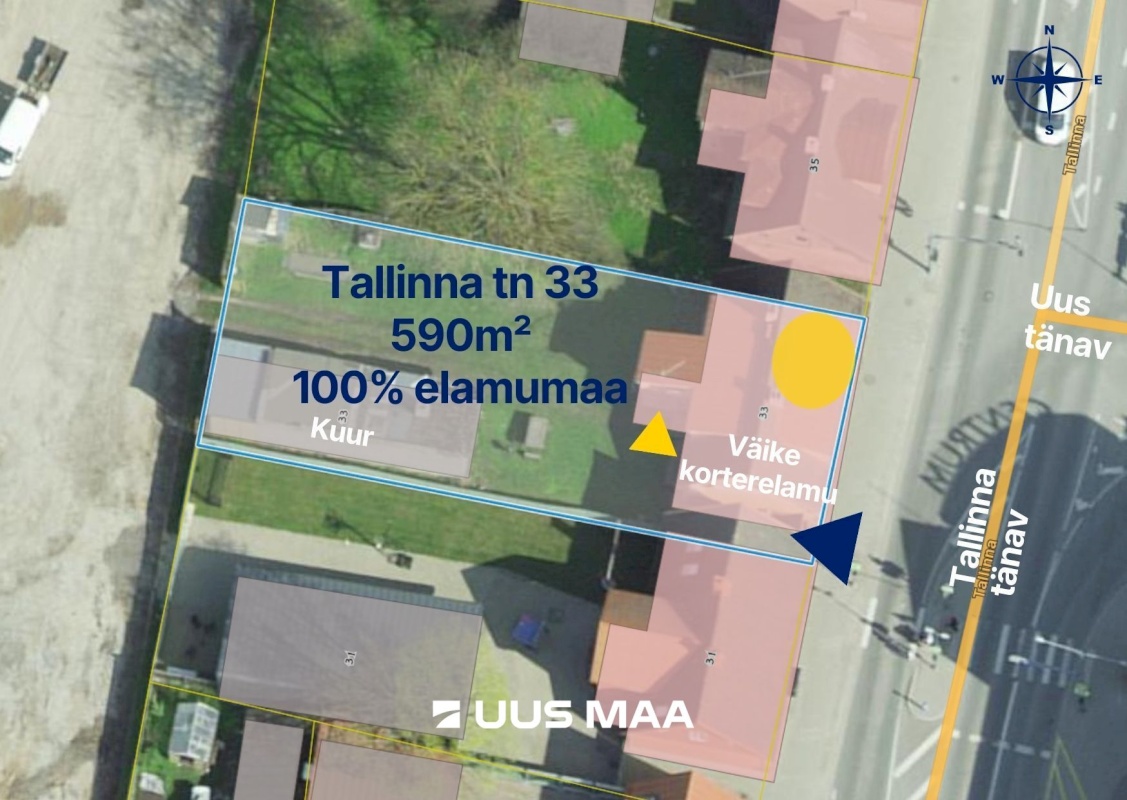 Viljandi linn, Kesklinn, Tallinna tn 33